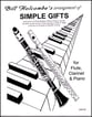 SIMPLE GIFTS FLUTE/ CLARINET/ PIANO cover